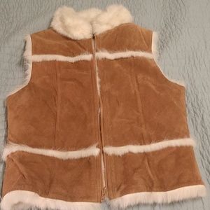 Leather vest